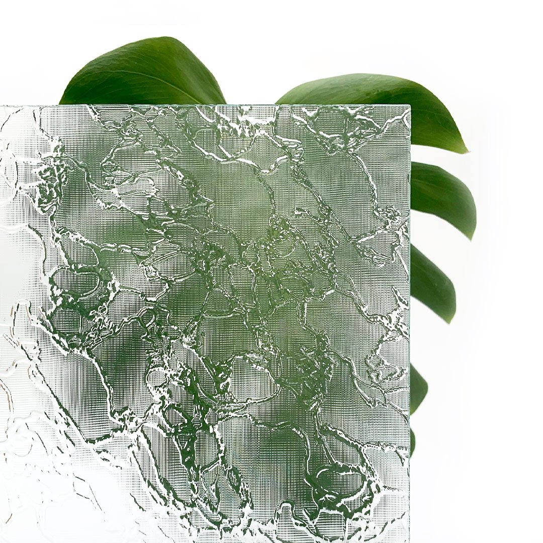 Delta-Glass delta patterned and textured glass
