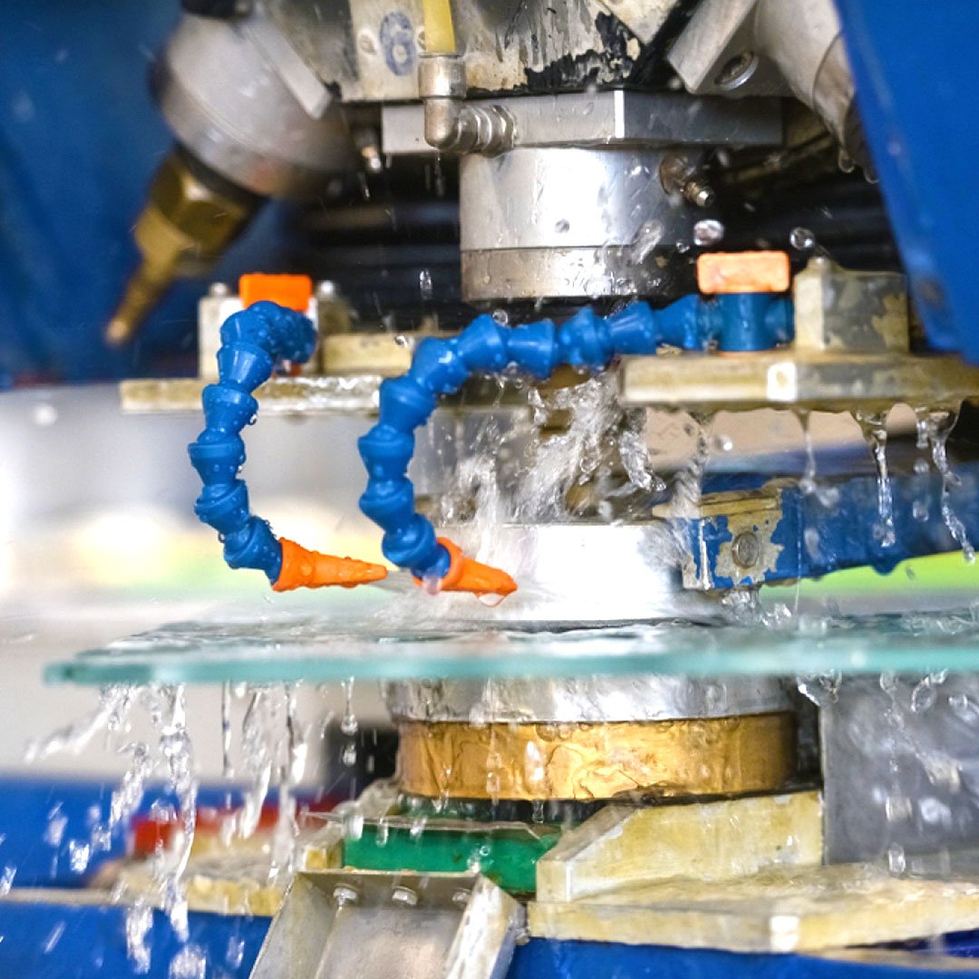 glass hole drilling services