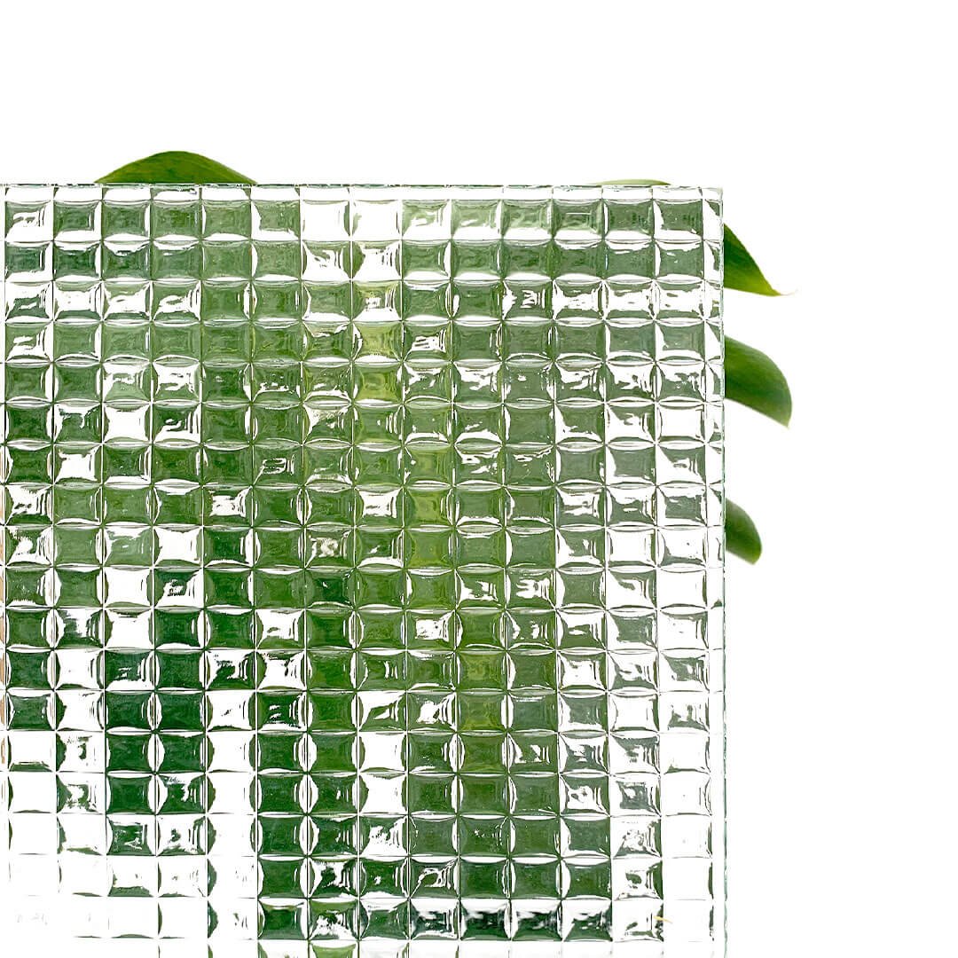 square-glass (1) square patterned glass