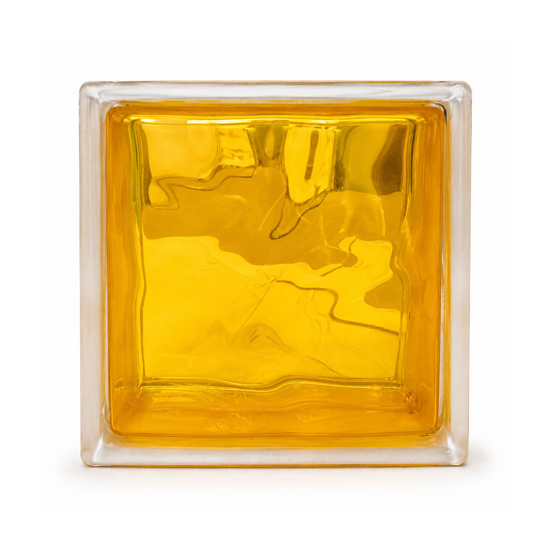 yellow-cloudy-glass-block